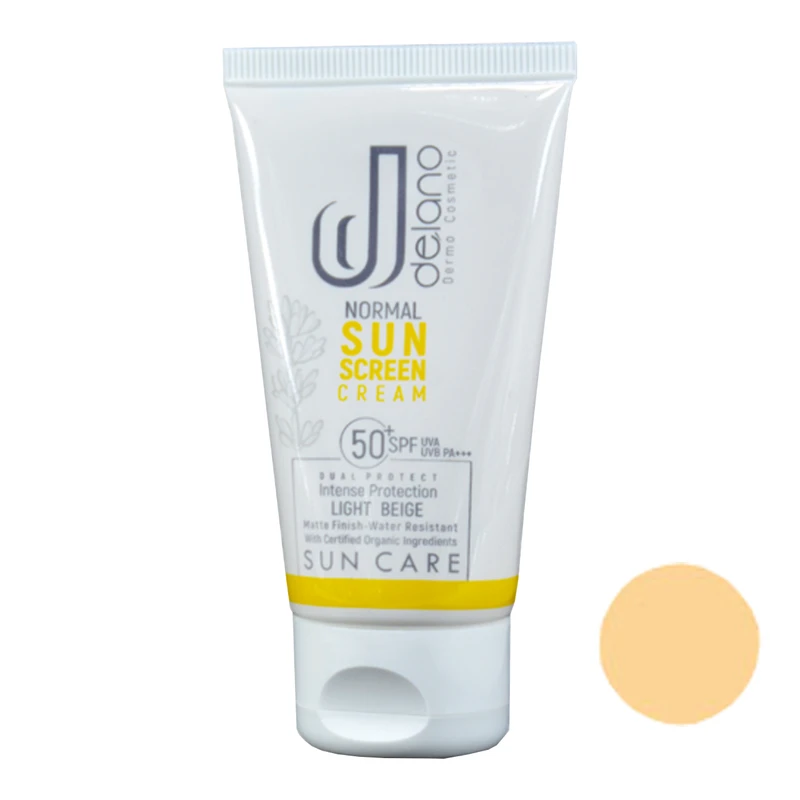 کرم ضد آفتاب دلانو شماره 1 حجم 50 میلی لیتر